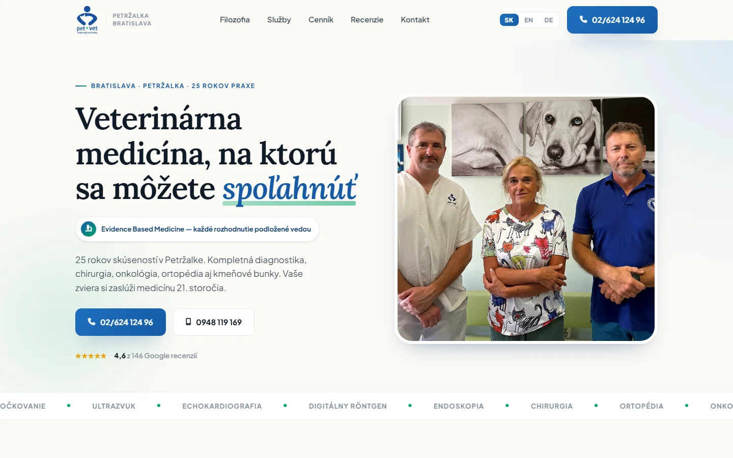 Spletna stran PetVet
